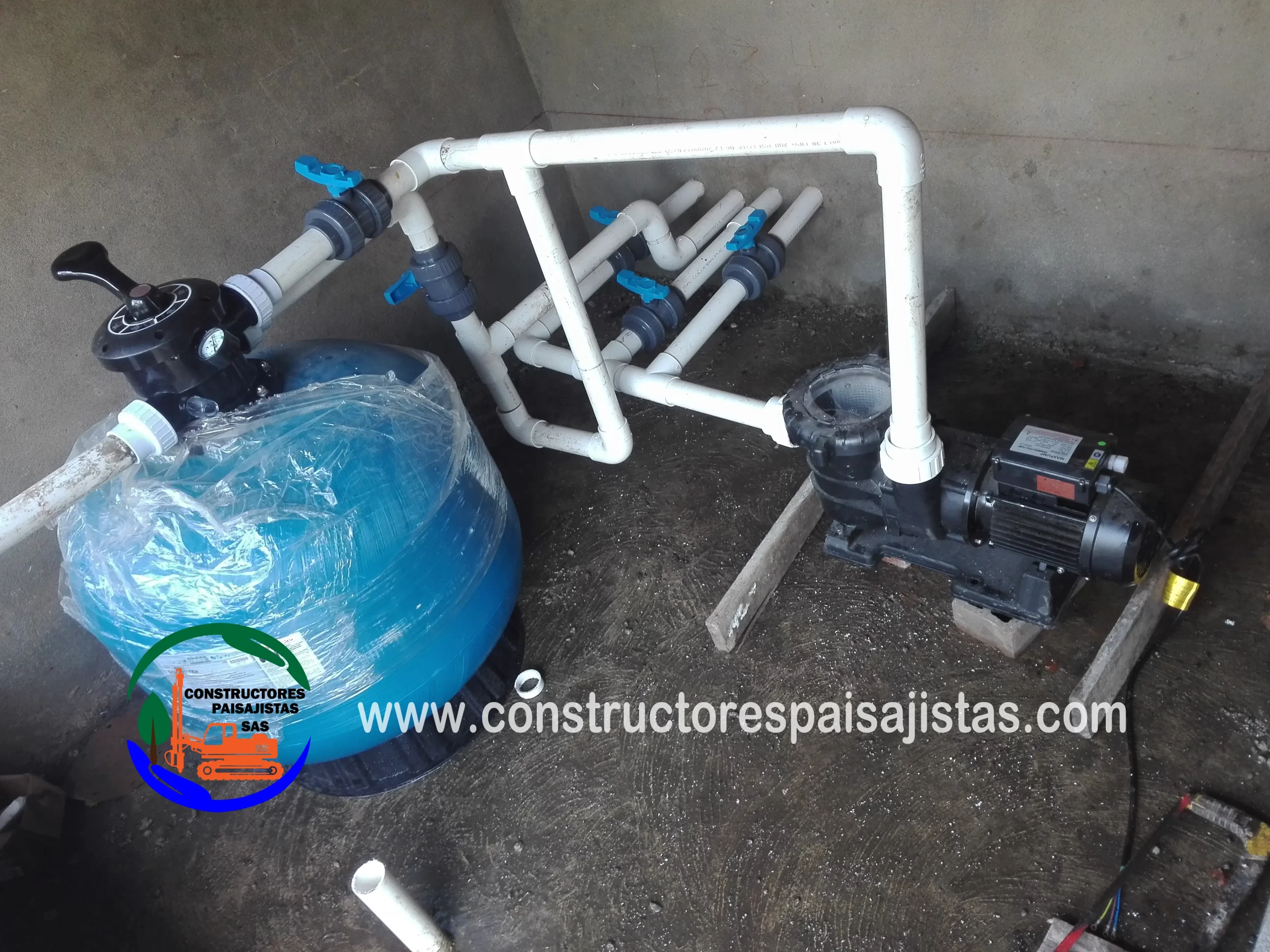 bombeo para piscinas