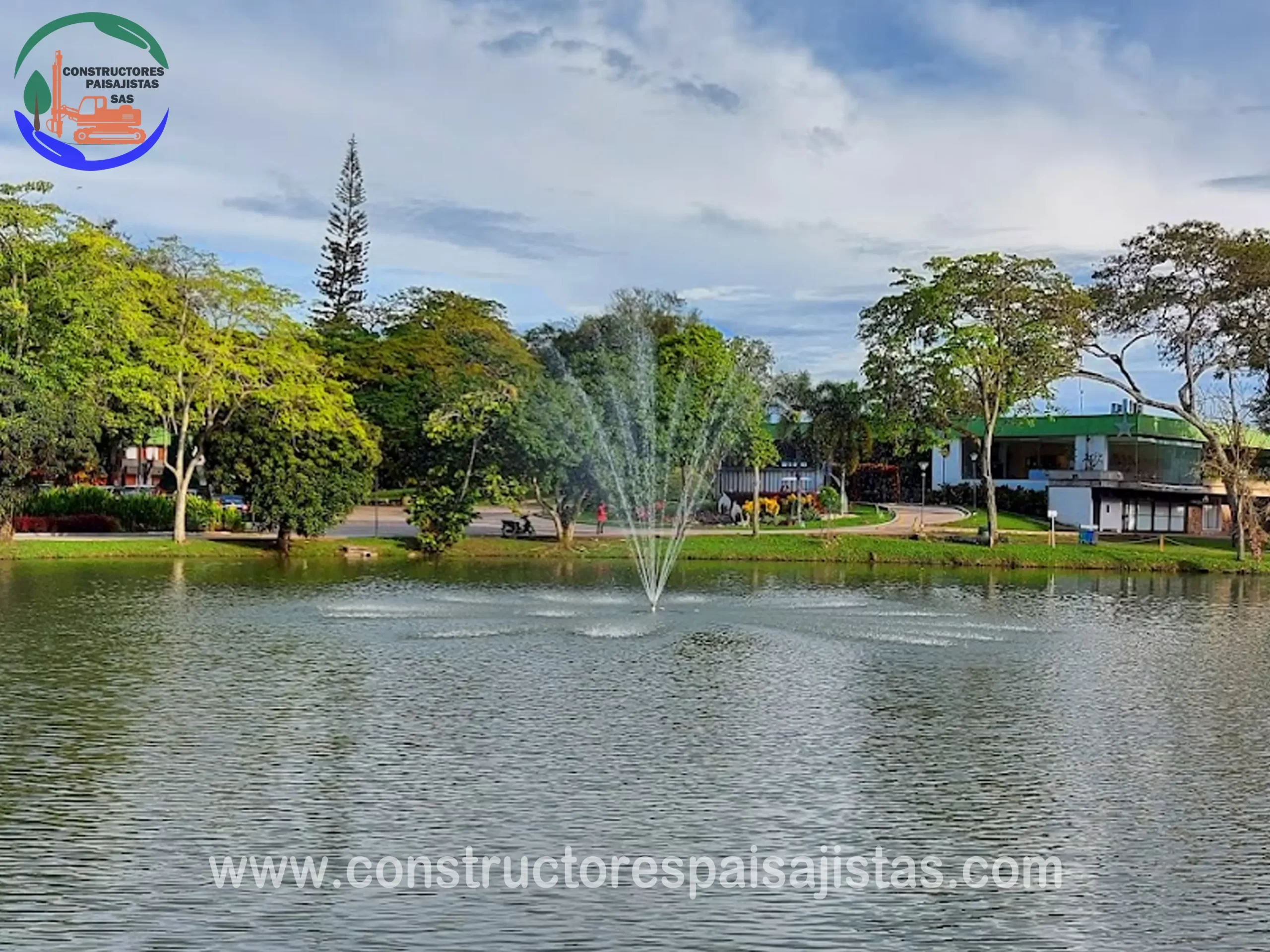 construcción de lagos artificiales