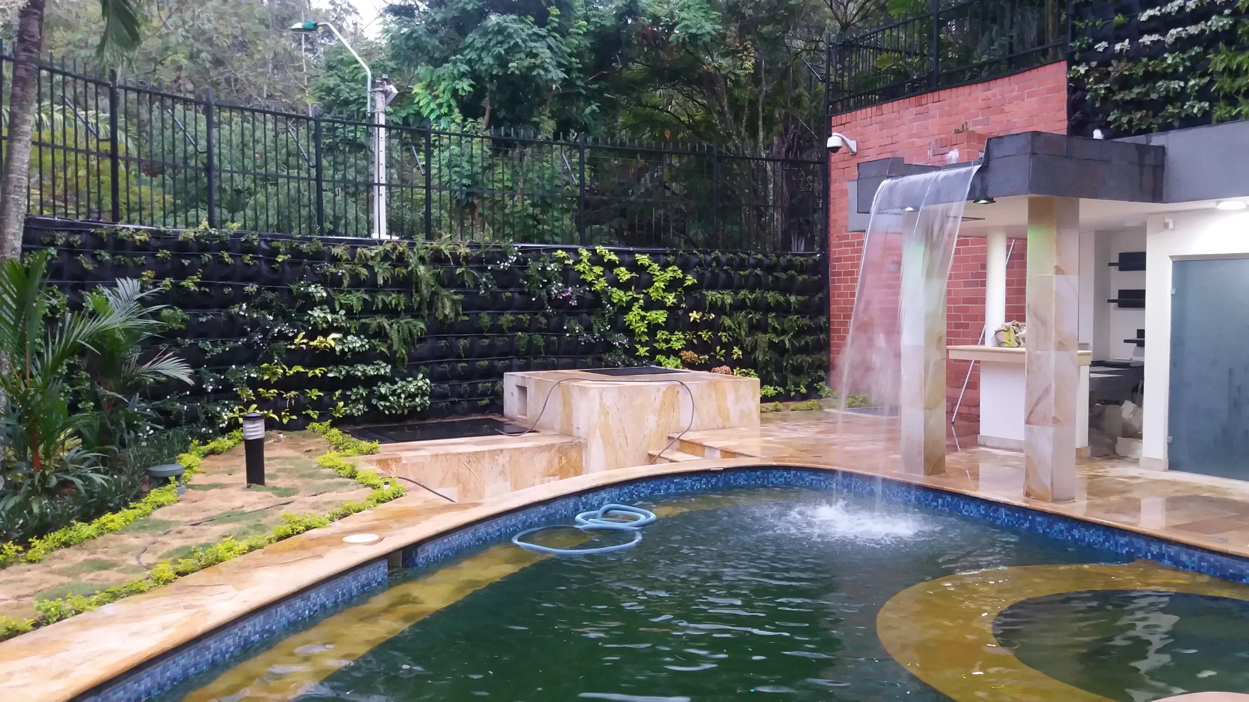 construcción de piscinas