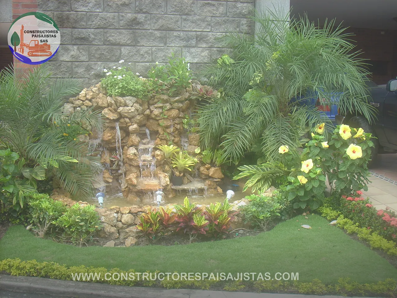 construcción de cascadas artificiales cascadas artificiales