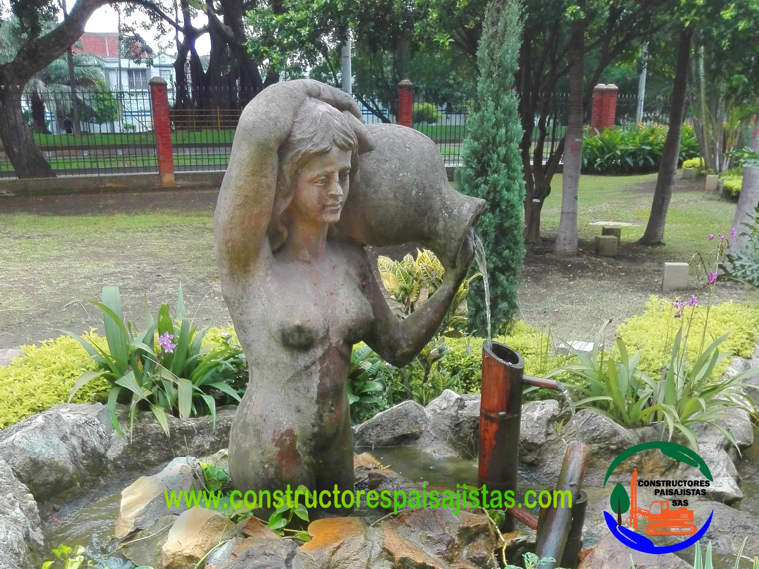 fuentes decorativas